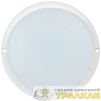 Светильник светодиодный ДПО 4002 12Вт 4000К IP54 круг бел. IEK LDPO0-4002-12-4000-K01