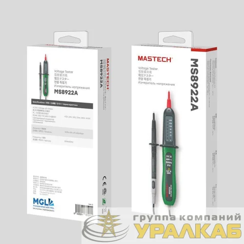 Индикатор напряжения MS8922A Mastech 13-1204 детальная картинка