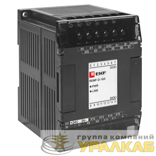 Модуль дискретного ввода REMF 16 PRO-Logic EKF REMF-D-16X детальная картинка