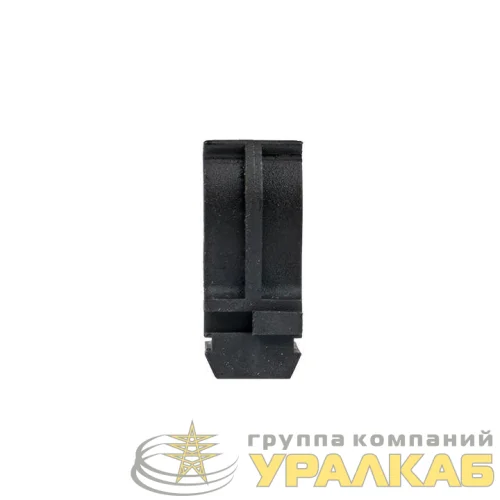 Держатель для труб (клипса) d20мм черн. (уп.10шт) Plast EKF derj-z-20b детальная картинка