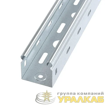Лоток листовой перфорированный 50х50 L3000 сталь 0.6мм S3 DKC SPL3505