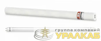 Лампа светодиодная LED-T8-М-PRO 10Вт линейная матовая 4000К нейтр. бел. G13 1000лм 230В 600мм неповоротн. IN HOME 4690612030890