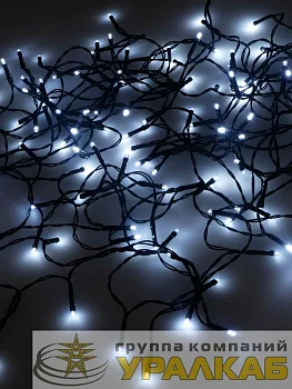 Гирлянда "Нить" LD120-GW-BO 120 бел. светодиодов 12м с контроллером уличная SHLights 