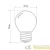 Лампа светодиодная 2Вт шар d45 5LED тепл. бел. E27 Neon-Night 405-116 детальная картинка
