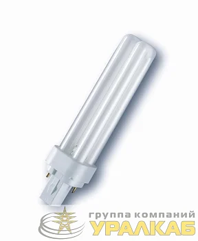 Лампа люминесцентная компактная DULUX D/E 26Вт/830 G24q-3 OSRAM 4099854122439