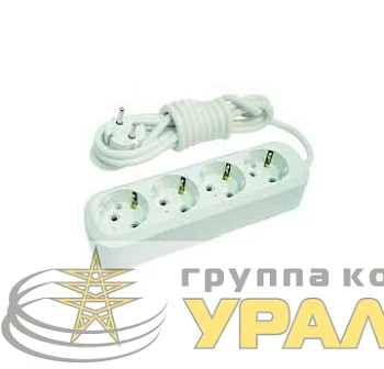 Удлинитель 4х5м с заземл. 16А IP20 Makel MGP154