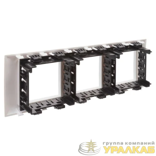 Рамка-суппорт 6мод. Avanti для "In-liner Front" бел. DKC 4400916 детальная картинка