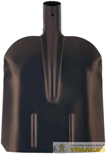 Лопата совковая 225х270мм усилен.; ребра жесткости; без черенка КУРС 