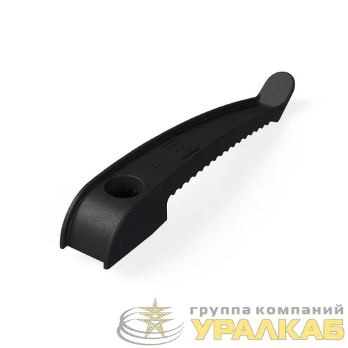 Держатель кабеля односторонний для прямого монтажа (уп.20шт) черн. Промрукав PR13.0381 детальная картинка