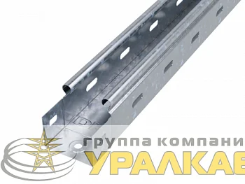 Лоток листовой перфорированный 50х50 L2000 сталь 0.7мм DKC 35250
