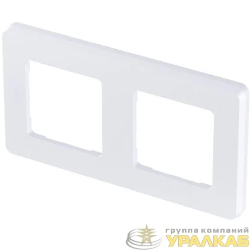 Рамка 2-м Inspiria жемчуж. IEK 