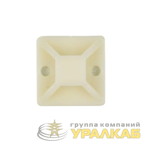 Площадка самоклеящаяся 30х30мм бел. (уп.100шт) EKF 