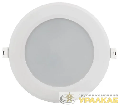 Светильник светодиодный ДВО 1714 12Вт 4000К IP40 даунлайт встраив. круг бел. IEK LDVO0-1714-12-4000-K01 детальная картинка