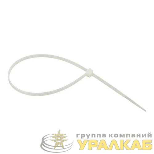 Хомут кабельный 3.6х250 нейл. бел. (уп.100шт) EKF plc-c-3.6x250 детальная картинка