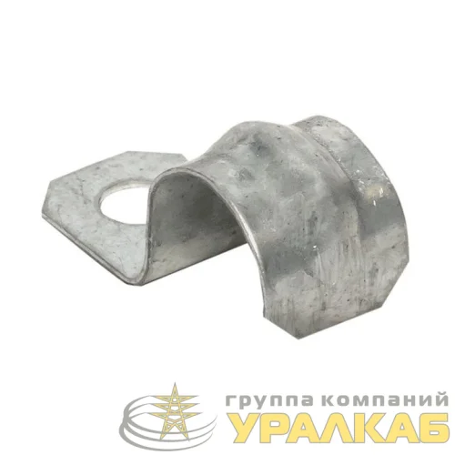 Скоба крепежная однолапковая d14-15мм метал. (уп.10шт) PROxima EKF sm-1-14-15-r детальная картинка