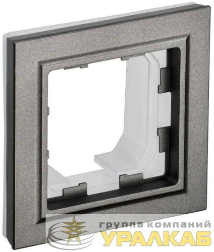 Рамка 1-м IP44 BRITE РУ-1-БрТБ-44 бронза IEK BR-M12-44-K45 детальная картинка