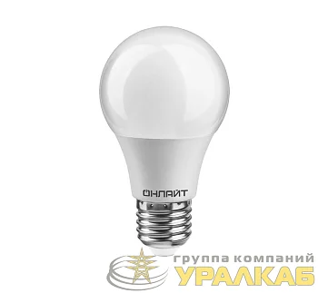 Лампа светодиодная 82 910 OLL-A55-10-230-2.7K-E27-PROMO 10Вт ОНЛАЙТ 82910