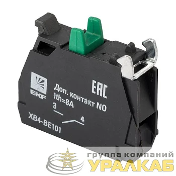Контакт дополнительный NO зел. PROxima EKF XB4-BE101