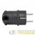 Вилка угловая 16А 2P+PE 230В IP44 каучук черн. PROxima EKF RPS-017-16-230-44-r детальная картинка