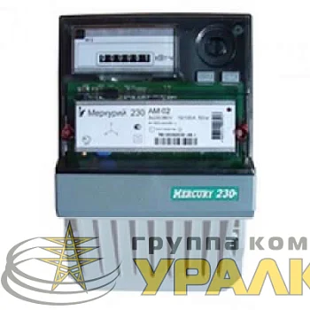 Счетчик Меркурий 230 AM-02 3ф 10-100А класс точн. 1.0 1 тариф. импульс. вых. на панель мех. ОУ Инкотекс 