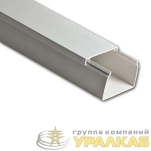 Кабель-канал 60х40 L2000 пластик бел. Ruvinil РКК-60х40 детальная картинка