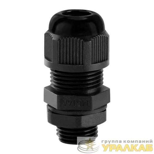 Ввод кабельный MG16 IP68 черн. TOKOV ELECTRIC 