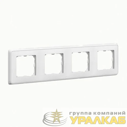 Рамка 4-м Cariva бел. Leg 773654 детальная картинка