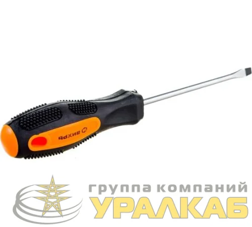 Отвертка шлицевая SL5 100мм Вихрь 