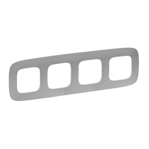 Рамка 4-м Valena Allure универсальная алюм. Leg 