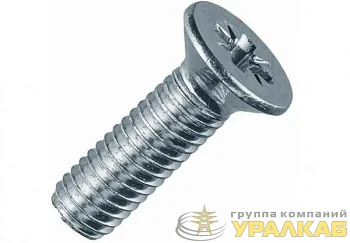 Винт с потайной головкой и крестообраз. шлицем 6х12 DIN 965 EKF wk6x12 Винт с потайной головкой и крестообраз. шлицем 6х12 DIN 965 EKF wk6x12