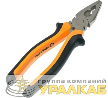 Плоскогубцы (пассатижи) 200мм двухкомпонентн. рукоятки никелир. Вихрь 73/6/3/8