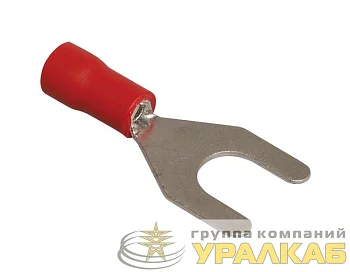 Наконечник НВИ 1.25-4 вилка 0.5-1.5мм (уп.100шт) IEK UNL10-D15-4-4