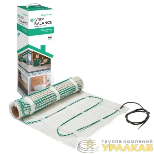 Комплект "Теплый пол" (мат) Step Balance  150Вт/кв.м 150Вт 1кв.м SE 