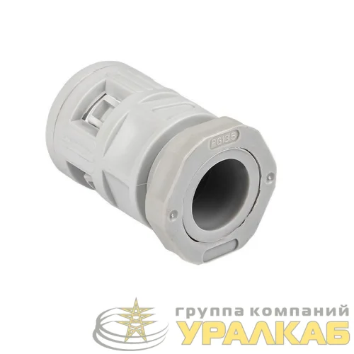 Коннектор для гофр. трубы 16мм (уп.50шт) Plast EKF kn-t-16 детальная картинка