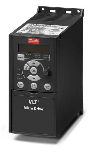 Преобразователь частотный VLT Micro Drive FC 51 3кВт (380-480 3ф) без панели оператора Danfoss 132F0024 детальная картинка