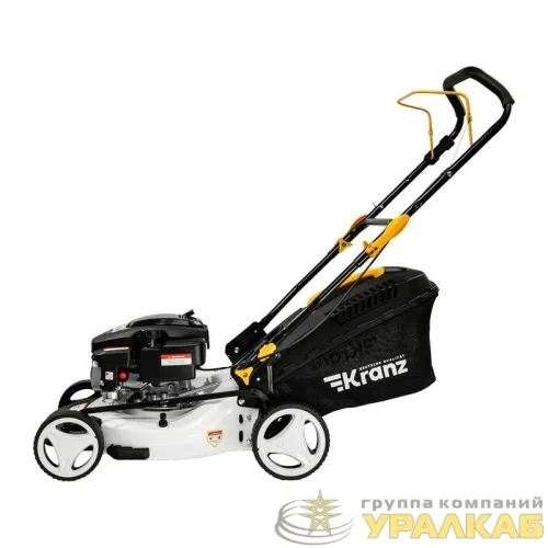 Газонокосилка бензиновая KR-430NSP несамоходная 150куб.см 43см Kranz 