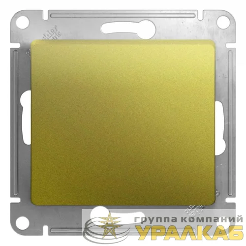 Кнопка нажимная 1-кл. СП Glossa 10А IP20 (сх. 1) 10AX механизм фисташк. SE GSL001015 детальная картинка