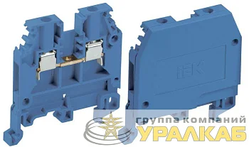 Зажим наборный ЗНИ-2.5кв.мм (JXB24А) син. IEK YZN10-002-K07