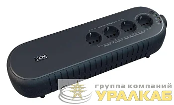 Источник бесперебойного питания WOW 300 165Вт 300В.А черн. POWERCOM 41484