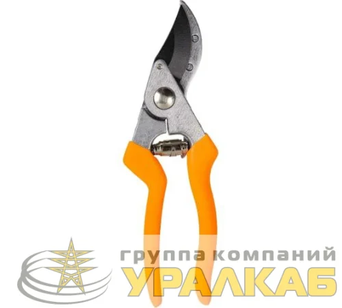 Секатор 200мм возвратная пружина тефлоновое покрытие эргономичные обрезиненные рукоятки Вихрь 73/7/3/2 детальная картинка
