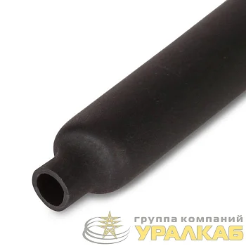 Трубка термоусадочная ТУТнг-LS-12/6 черн. (уп.100м) КВТ 60091