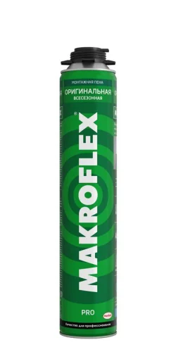 Пена монтажная Makroflex оригинальная ПРО всесезонная 750мл Makroflex Б0048516 детальная картинка