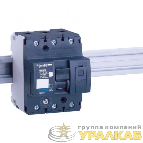 Выключатель автоматический модульный 3п C 20А 50кА NG125L SchE 18801 детальная картинка
