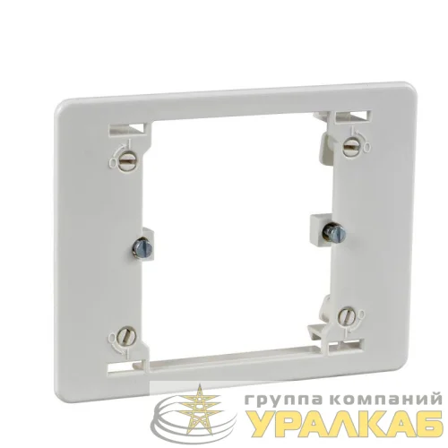 Суппорт 1-м Ultra под ЭУИ с крепл. 60мм бел. SchE ETK10194 детальная картинка
