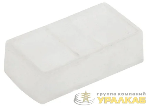 Колпачок защитный IP65 AD22-D1 для прямоуг. сдвоенной кнопки KARAT IEK SG-22-D1 детальная картинка