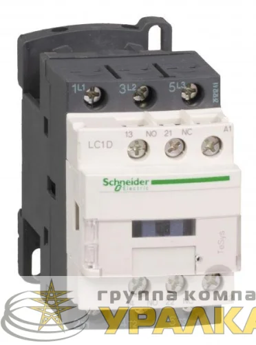 Контактор 3п 18А D18 1НО+1Н3 220В AC SchE 