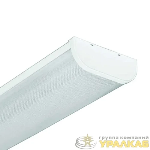 Светильник ЛПО01-2х18-004 Овал IP20 офисный накладной Ксенон 