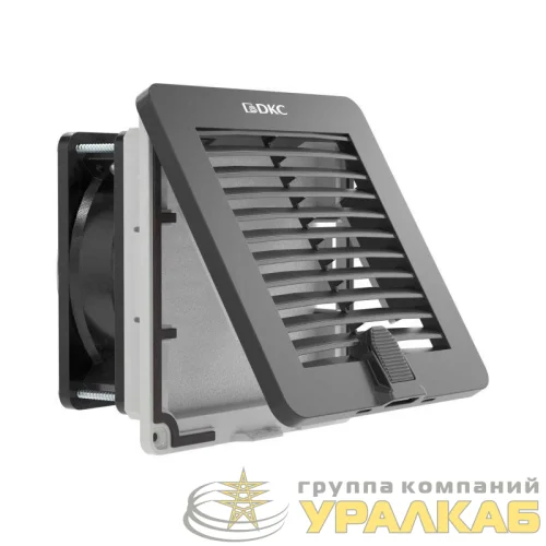 Вентилятор с фильтром RV 10/12м3/ч 115В 112х112мм IP54 RAL9005 DKC 