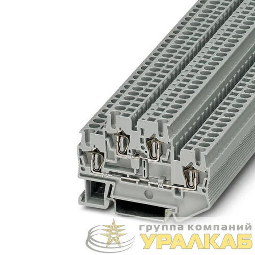 Клемма проходная KH3 2.5-2Y СТЭЗ 