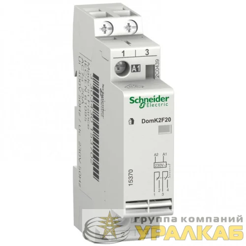 Контактор модульный CT 20А 2НО 230/250В AC 50Гц Домовой SchE 